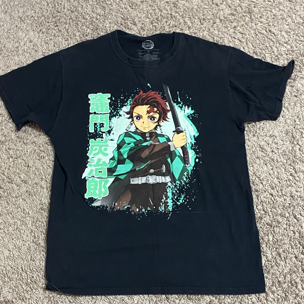 Charlotte Russe Black and Green Kids T-Shirt